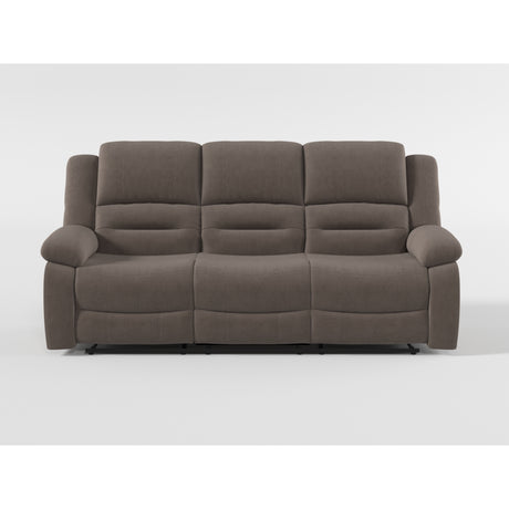 Jarita Chocolate Double Reclining Sofa from Homelegance - Luna Furniture