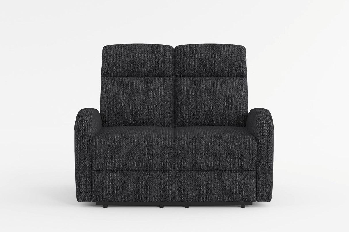 Allen Espresso Double Reclining Love Seat from Homelegance - Luna Furniture