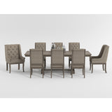 Vermillion Gray Cashmere Extendable Dining Table from Homelegance - Luna Furniture