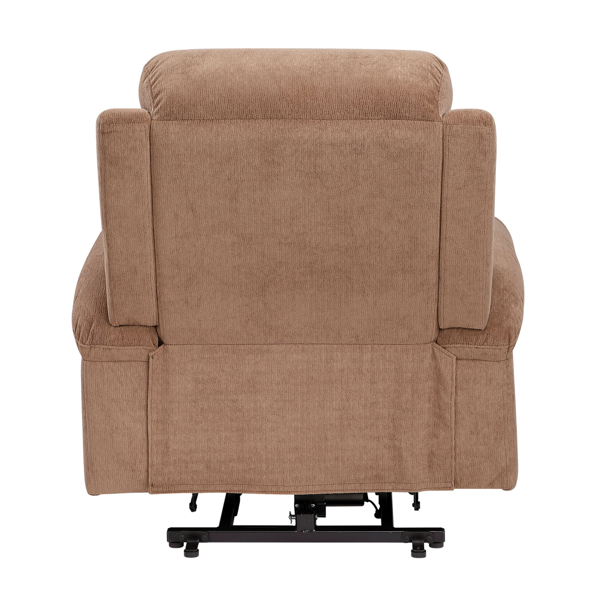 Glendale Brown Microfiber Glider Reclining Chair