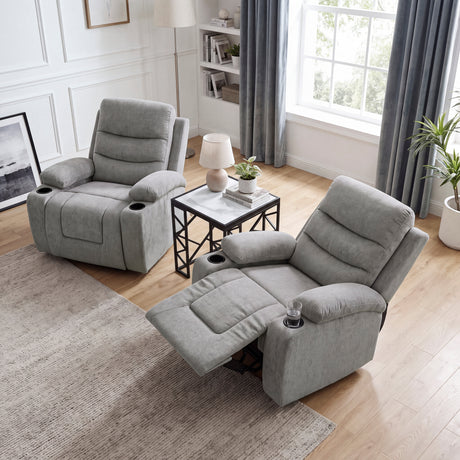 Sereno Brown Power Lift Chair with Massage, Heat, Charging Ports and Cup-holders from Homelegance - Luna Furniture