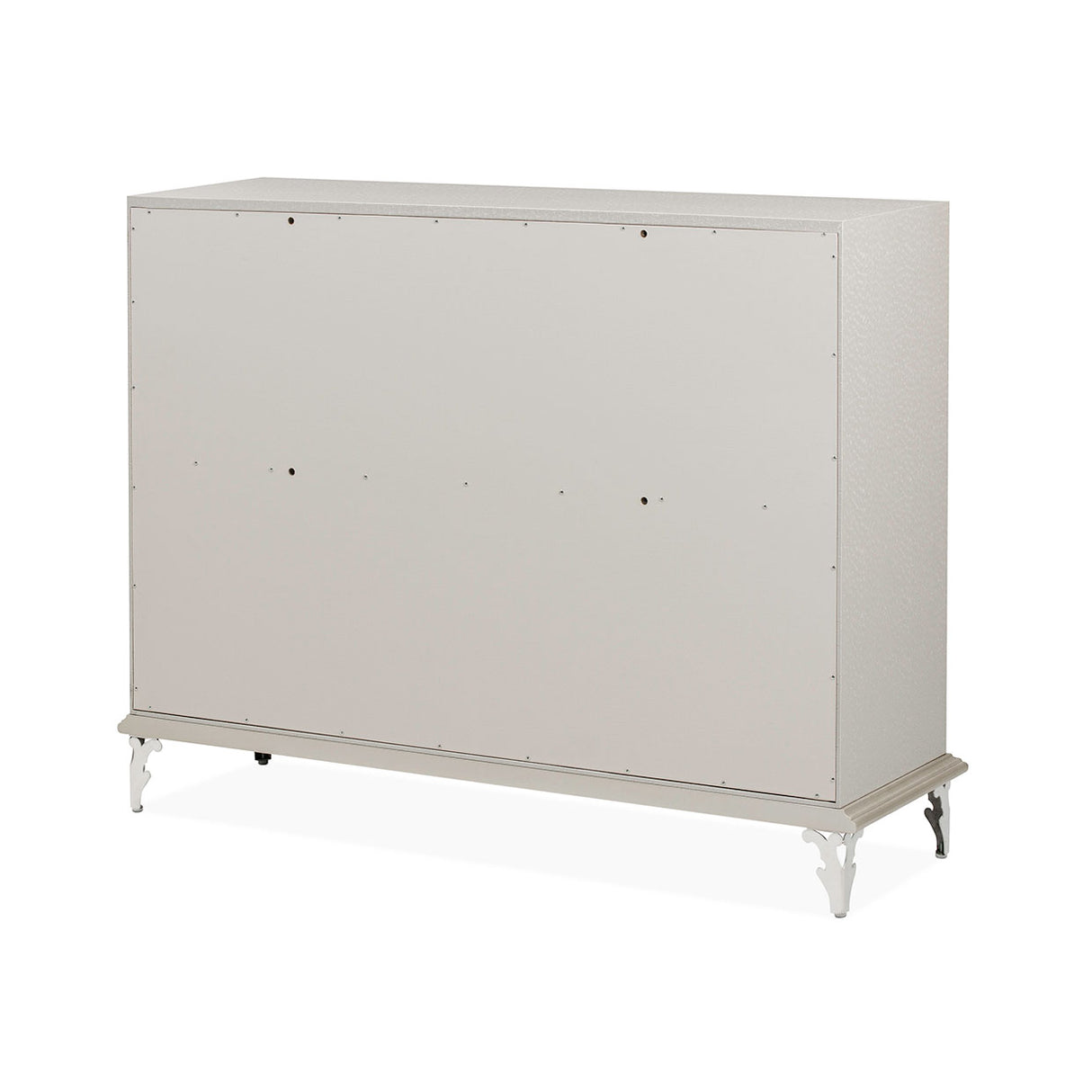 Hollywood Loft Frost Upholstered Dresser from Michael Amini - Luna Furniture