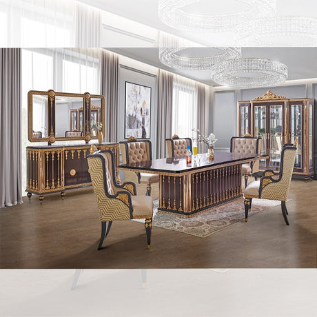 HD-9002 7-Piece Dining Set from Homey Design - Luna Furniture