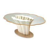London Place Creamy Pearl Entry Table from Michael Amini - Luna Furniture