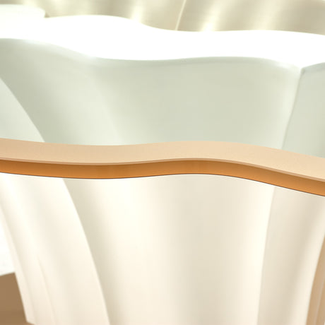 London Place Creamy Pearl Entry Table from Michael Amini - Luna Furniture
