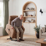 9004BRW-1LT Power Lift Chair from Homelegance - Luna Furniture