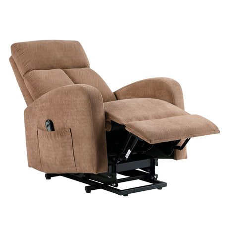9004BRW-1LT Power Lift Chair from Homelegance - Luna Furniture