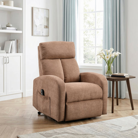 9004BRW-1LT Power Lift Chair from Homelegance - Luna Furniture