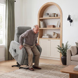 9004GRY-1LT Power Lift Chair from Homelegance - Luna Furniture