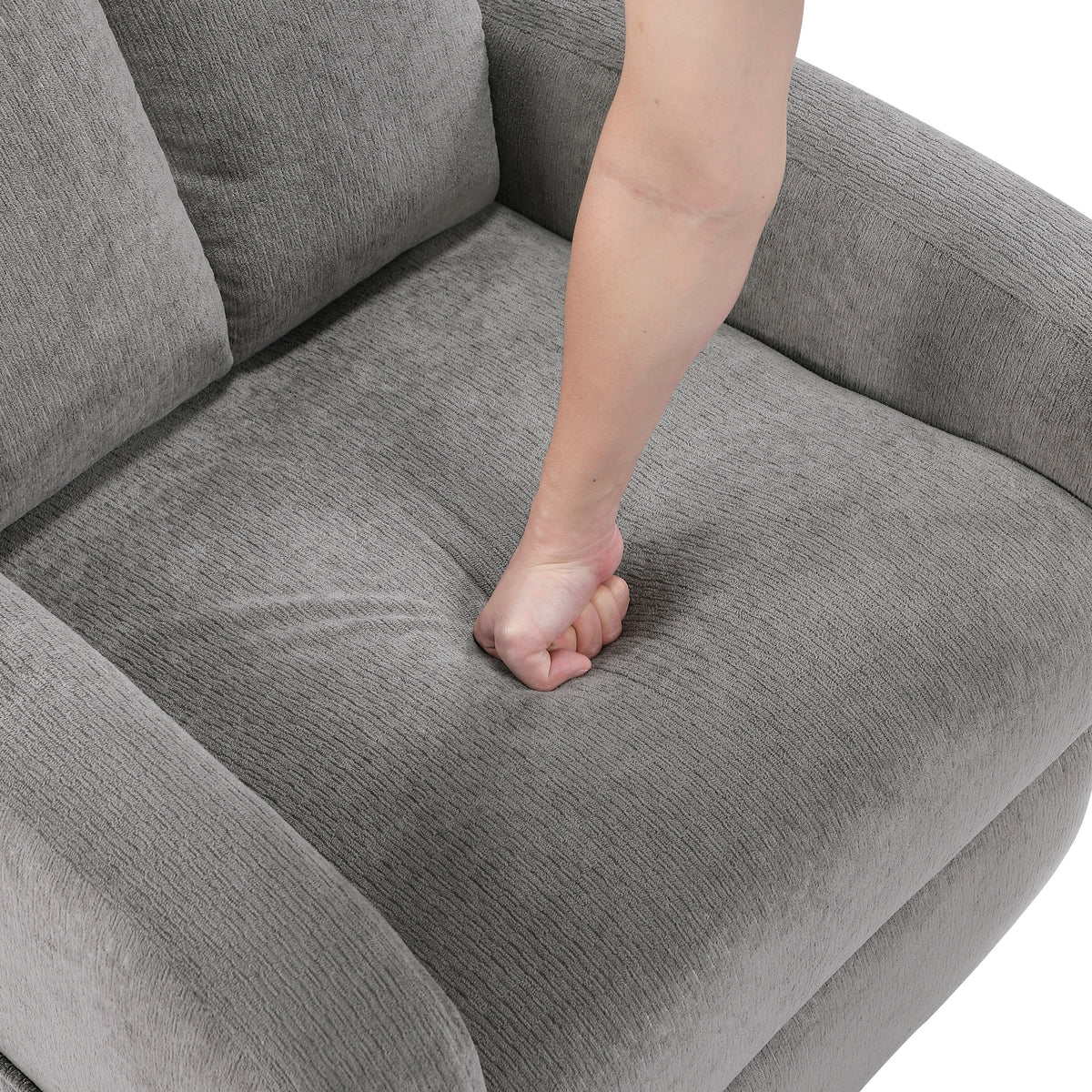 9004GRY-1LT Power Lift Chair from Homelegance - Luna Furniture