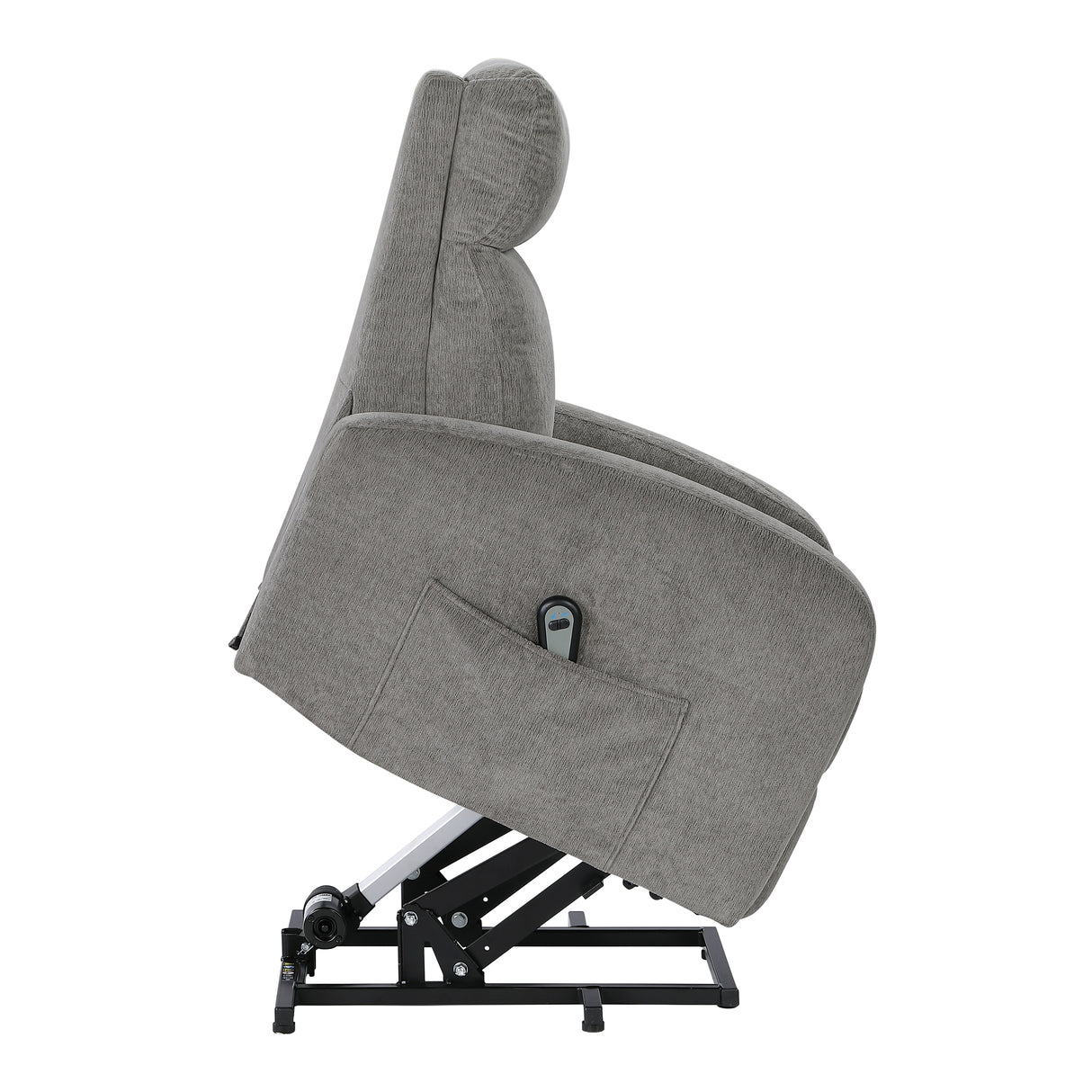 9004GRY-1LT Power Lift Chair from Homelegance - Luna Furniture