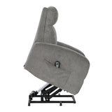 9004GRY-1LT Power Lift Chair from Homelegance - Luna Furniture