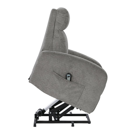 9004GRY-1LT Power Lift Chair from Homelegance - Luna Furniture