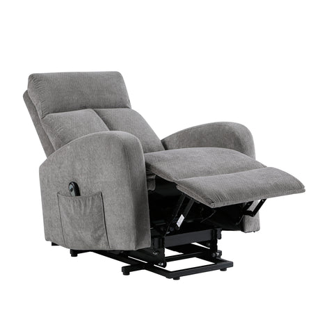 9004GRY-1LT Power Lift Chair from Homelegance - Luna Furniture