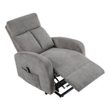 9004GRY-1LT Power Lift Chair from Homelegance - Luna Furniture