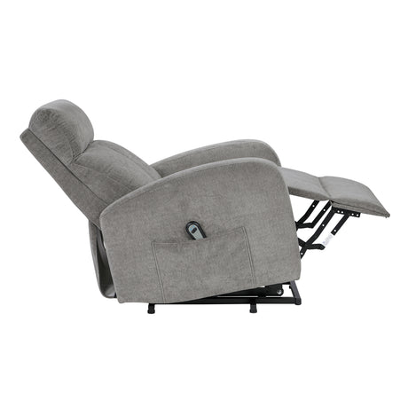 9004GRY-1LT Power Lift Chair from Homelegance - Luna Furniture