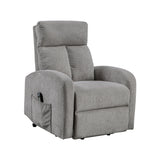 9004GRY-1LT Power Lift Chair from Homelegance - Luna Furniture