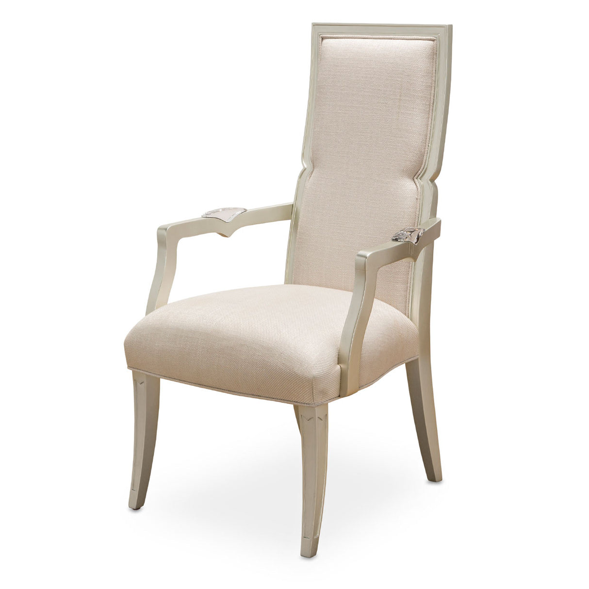 Camden Court Pearl Dining Arm Chair from Michael Amini - Luna Furniture