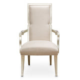 Camden Court Pearl Dining Arm Chair from Michael Amini - Luna Furniture