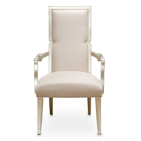 Camden Court Pearl Dining Arm Chair from Michael Amini - Luna Furniture