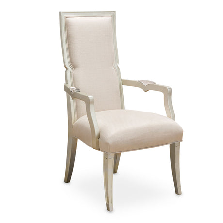 Camden Court Pearl Dining Arm Chair from Michael Amini - Luna Furniture