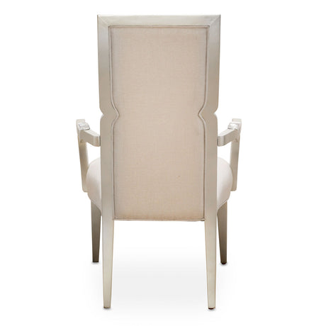 Camden Court Pearl Dining Arm Chair from Michael Amini - Luna Furniture