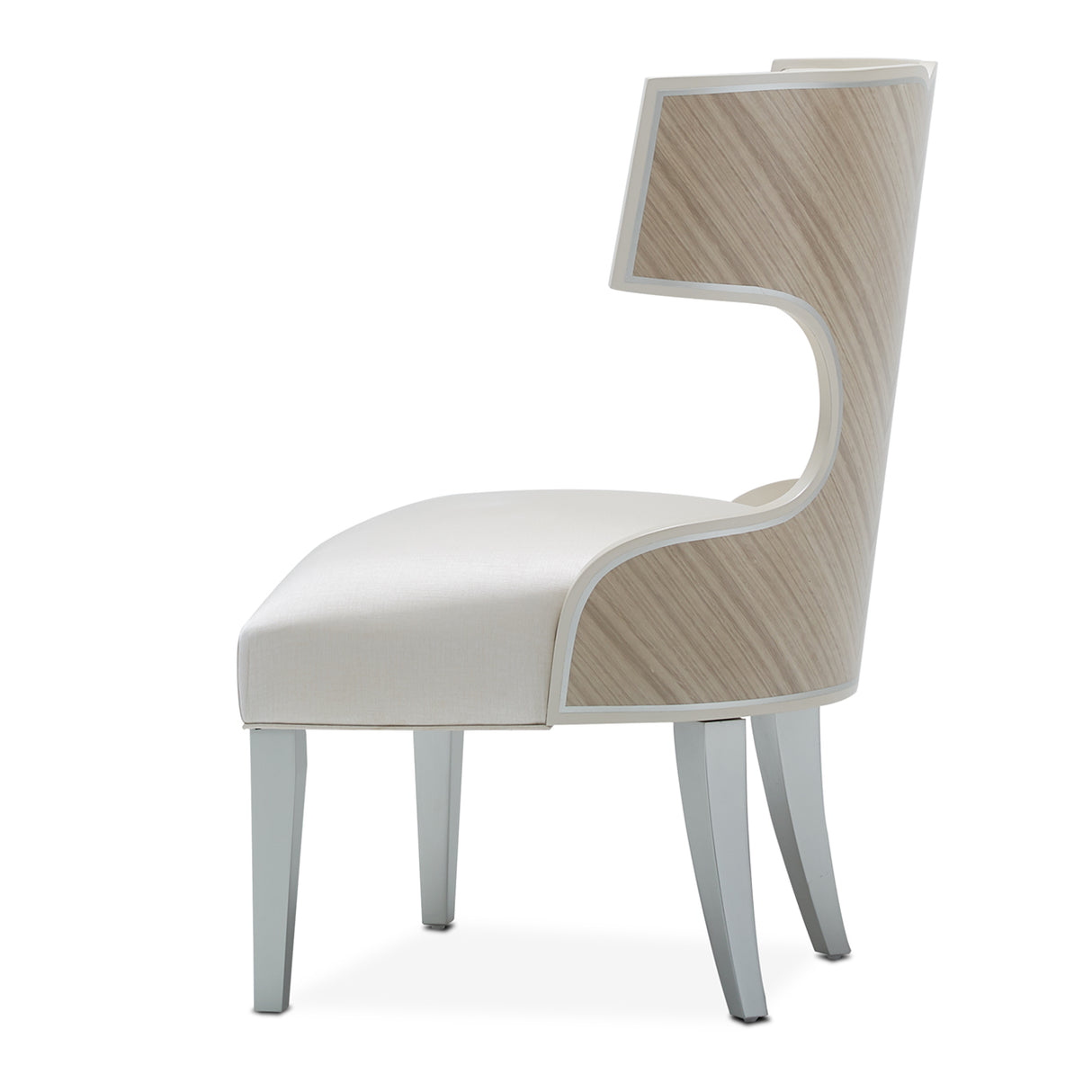 Camden Court Pearl Vanity Chair from Michael Amini - Luna Furniture