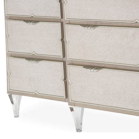 Camden Court Pearl Dresser from Michael Amini - Luna Furniture
