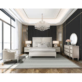 Camden Court Pearl Dresser With Mirror from Michael Amini - Luna Furniture