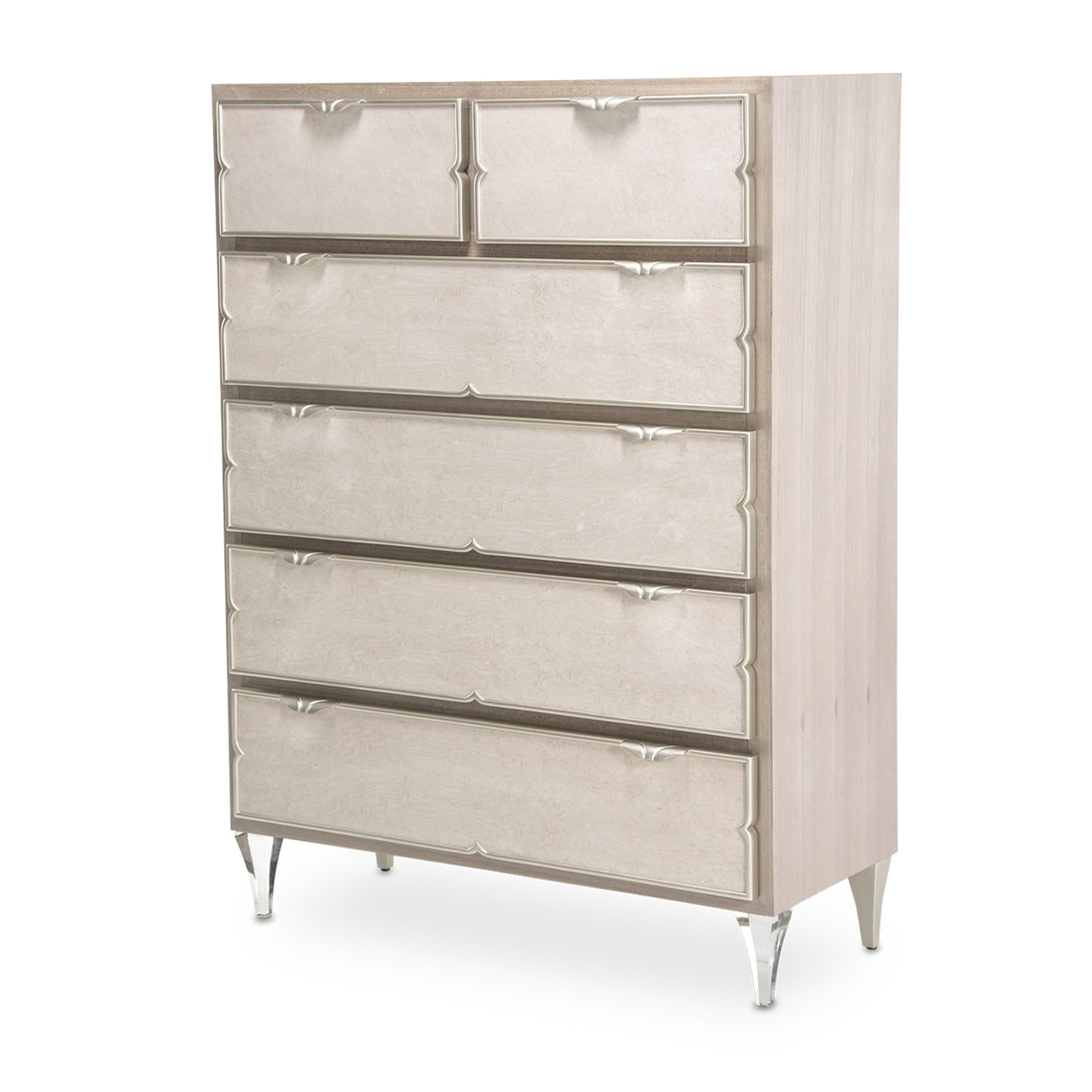 Camden Court Pearl 6-drawer Chest from Michael Amini - Luna Furniture