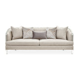 Camden Court Platinum Camdencourt Sofa-flax Platinum from Michael Amini - Luna Furniture