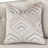 Camden Court Platinum Camdencourt Sofa-flax Platinum from Michael Amini - Luna Furniture