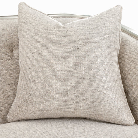 Camden Court Platinum Camdencourt Sofa-flax Platinum from Michael Amini - Luna Furniture