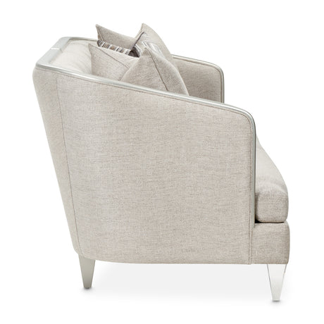 Camden Court Platinum Camdencourt Sofa-flax Platinum from Michael Amini - Luna Furniture