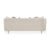 Camden Court Platinum Camdencourt Sofa-flax Platinum from Michael Amini - Luna Furniture