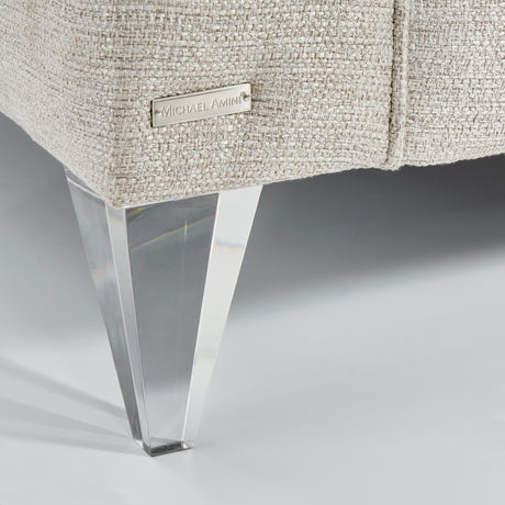 Camden Court Platinum Camdencourt Sofa-flax Platinum from Michael Amini - Luna Furniture