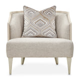 Camden Court Platinum Accent Chair from Michael Amini - Luna Furniture
