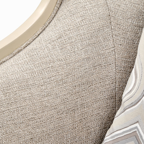 Camden Court Platinum Accent Chair from Michael Amini - Luna Furniture