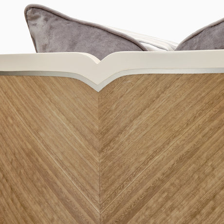 Camden Court Platinum Accent Chair from Michael Amini - Luna Furniture