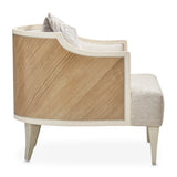 Camden Court Platinum Accent Chair from Michael Amini - Luna Furniture