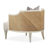 Camden Court Platinum Accent Chair from Michael Amini - Luna Furniture