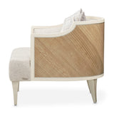 Camden Court Platinum Accent Chair from Michael Amini - Luna Furniture