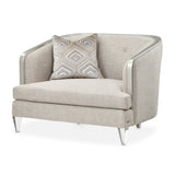 Camden Court Platinum Chair And A Half from Michael Amini - Luna Furniture