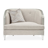 Camden Court Platinum Chair And A Half from Michael Amini - Luna Furniture