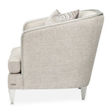 Camden Court Platinum Chair And A Half from Michael Amini - Luna Furniture