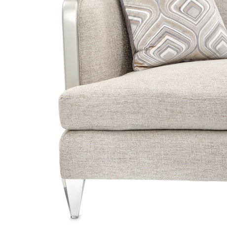 Camden Court Platinum Chair And A Half from Michael Amini - Luna Furniture