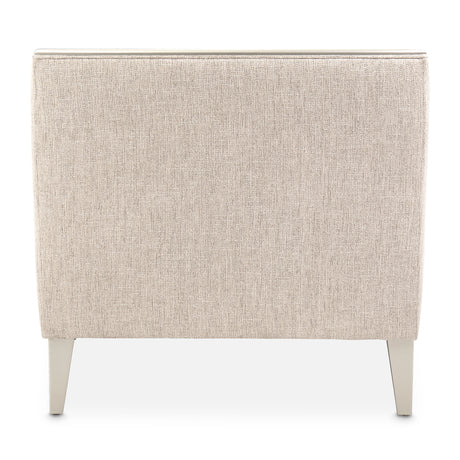 Camden Court Platinum Camdencourt Laf Chaise-flax Platinum from Michael Amini - Luna Furniture