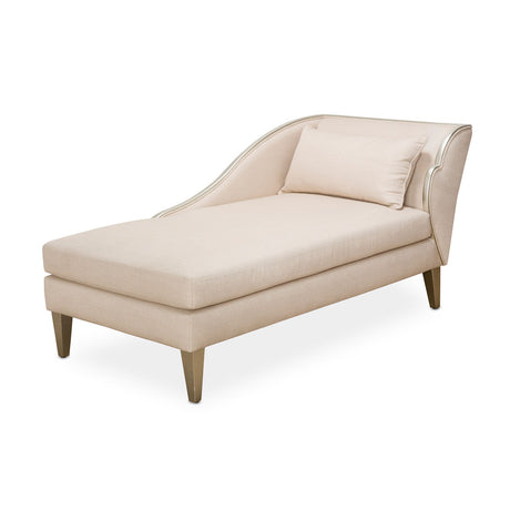 Camden Court Platinum Laf Chaise from Michael Amini - Luna Furniture