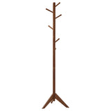 Devlin Walnut Coat Rack with 6 Hooks from Coaster - Luna Furniture