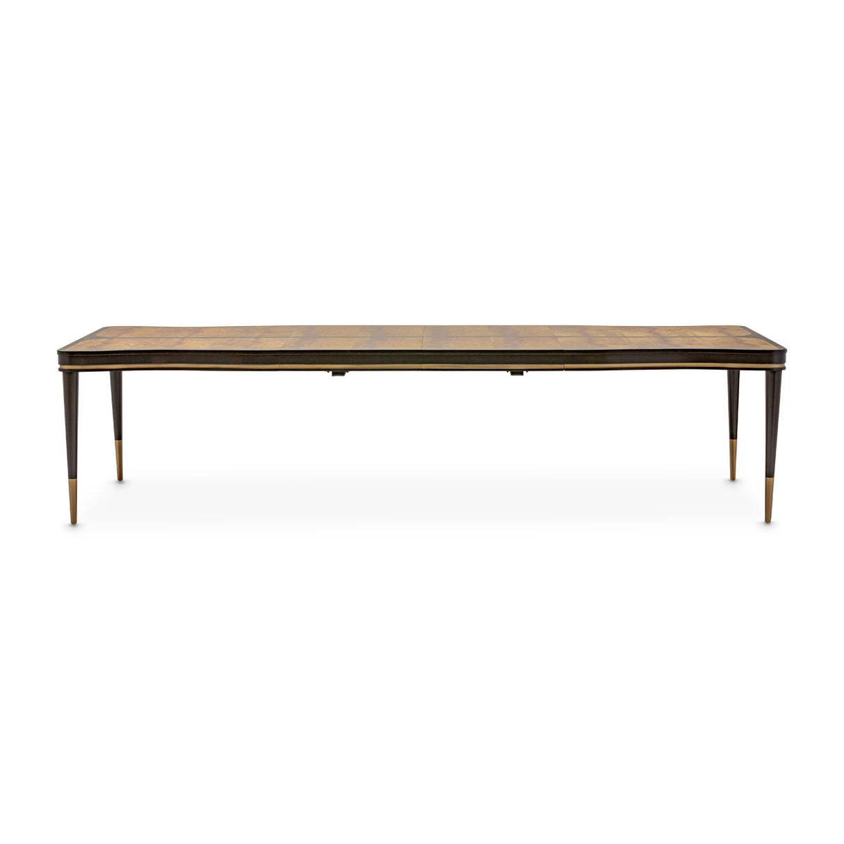 Malibu Crest Crotch Mahogany Crotch Mahogany Rectangular Dining Table from Michael Amini - Luna Furniture